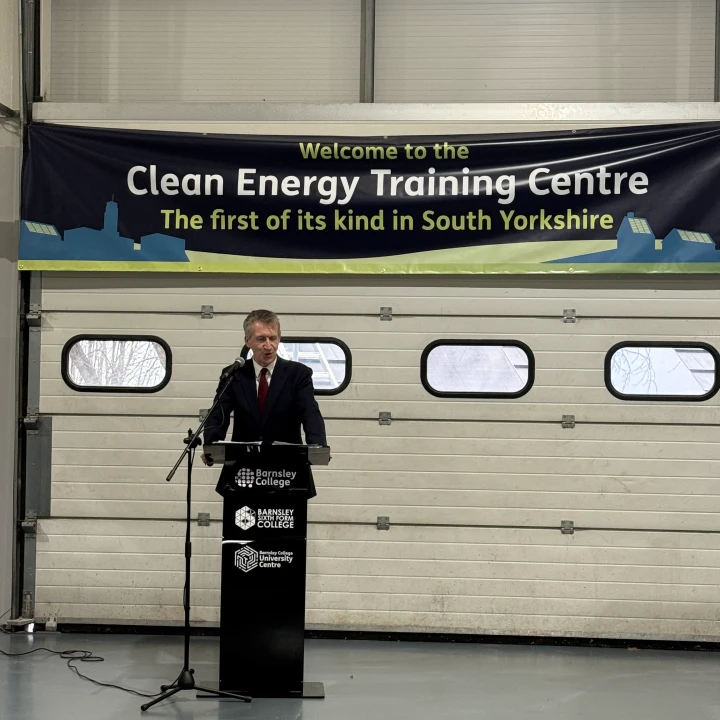 Barnsley College Dan Jarvis MP for Barnsley North Speaker STEM